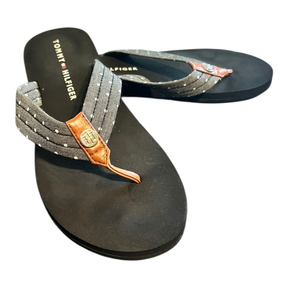 Tommy Hilfiger Flip Flops – Women’s Size 9 - Picture 1 of 7